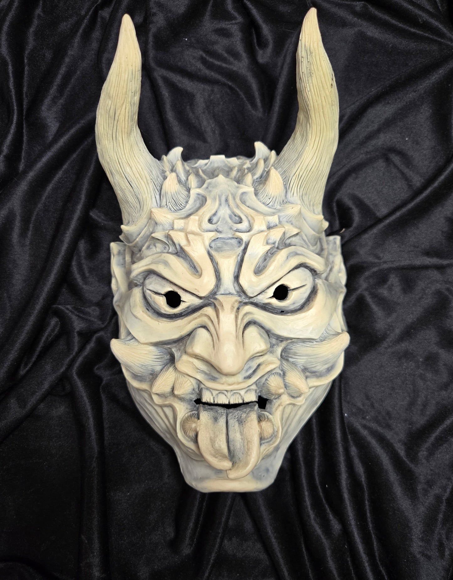 Máscara Hannya hueso