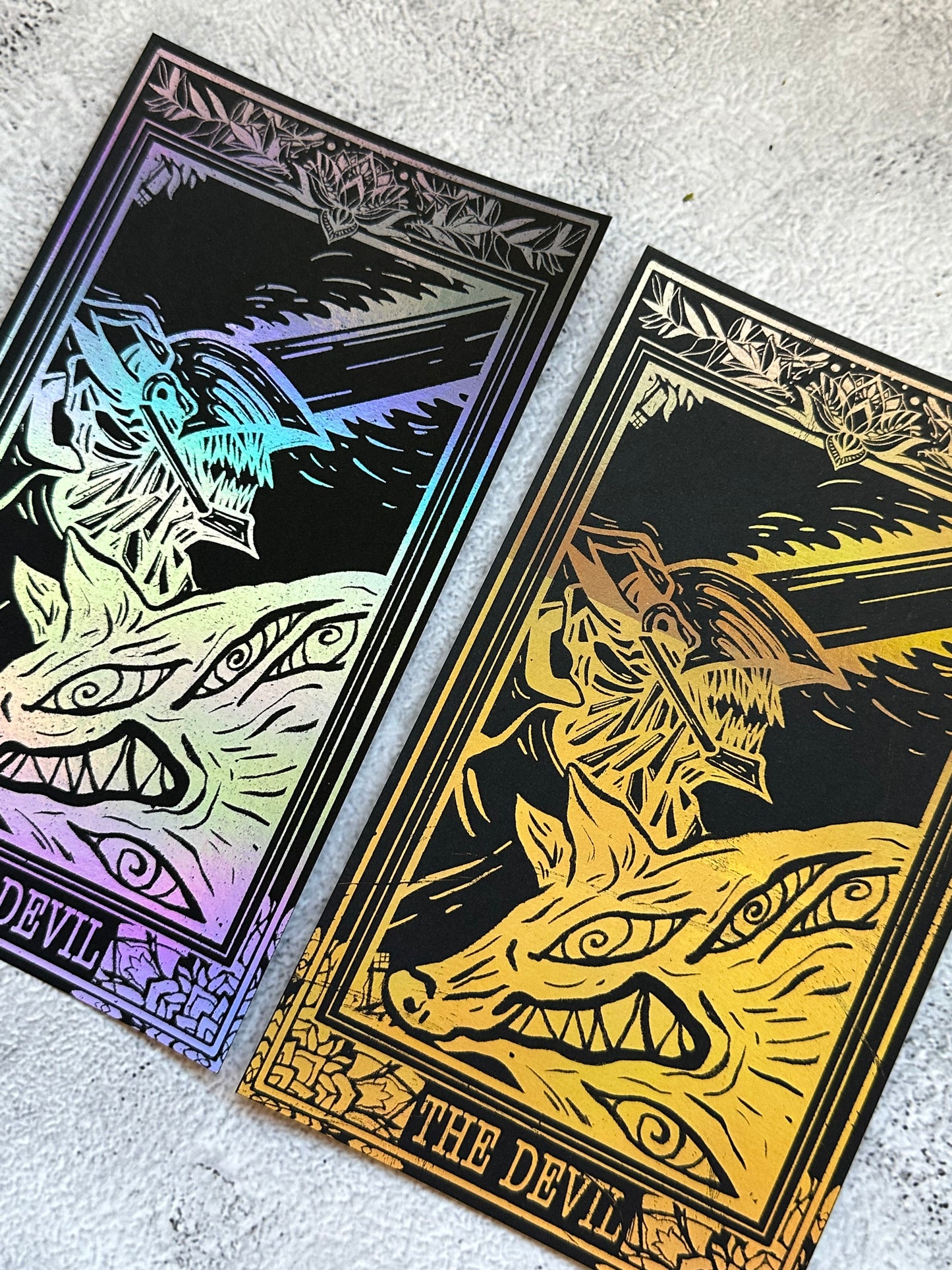 Cartas del tarot Friki
