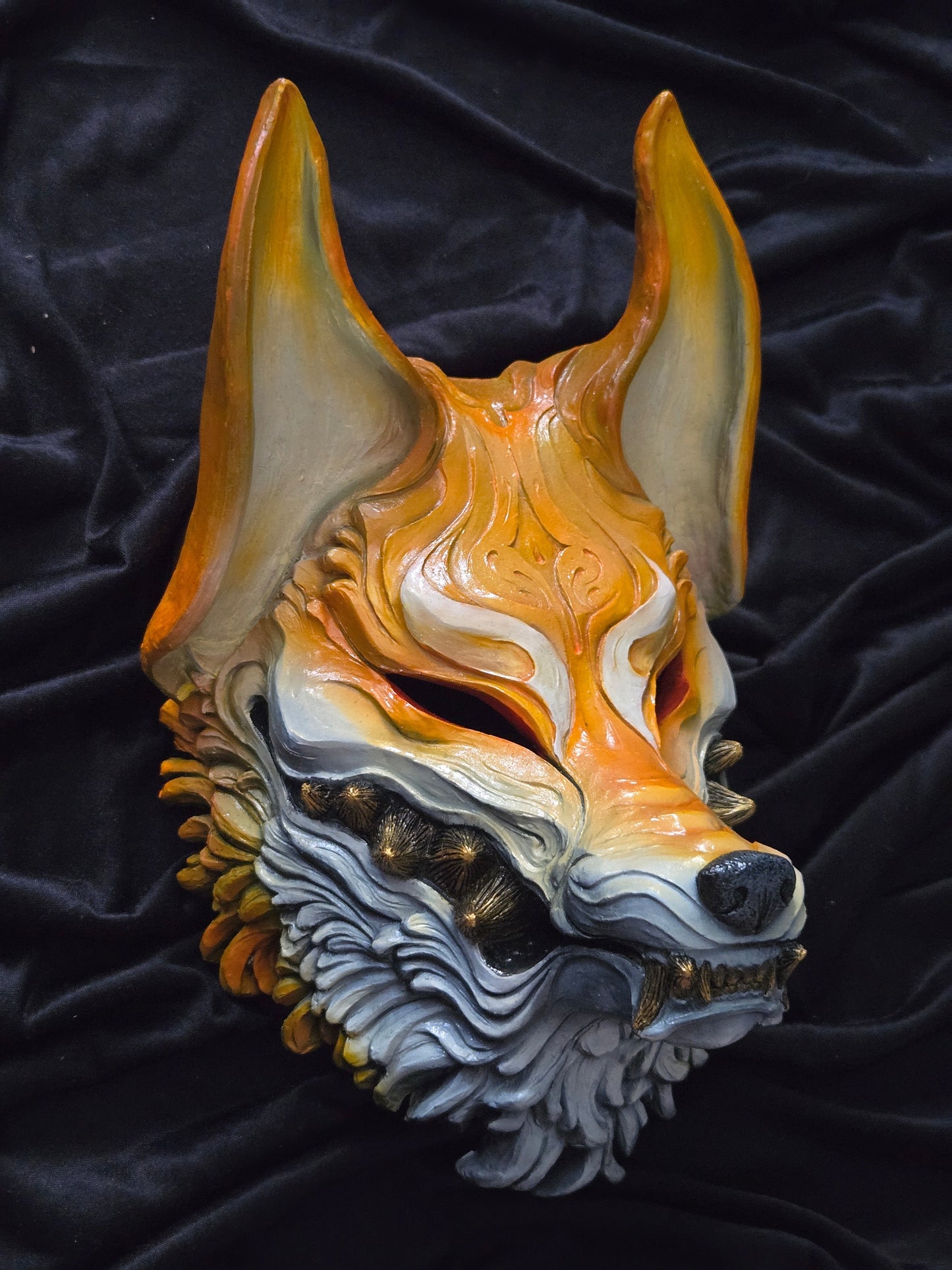 Máscara Kitsune personalizada
