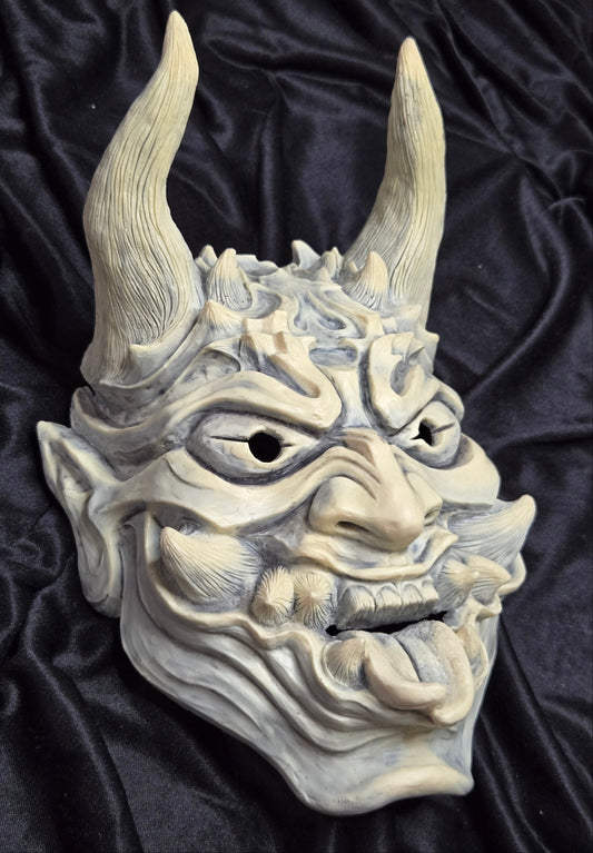 Máscara Hannya hueso