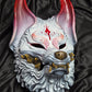 Máscara Kitsune rojo