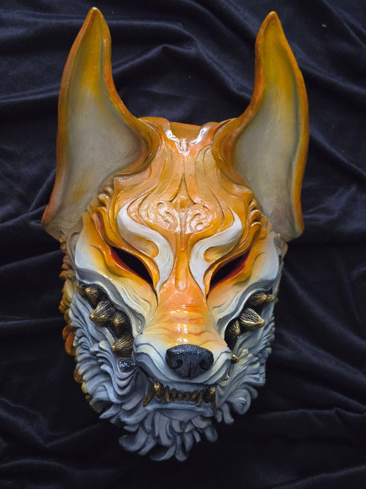 Máscara Kitsune personalizada